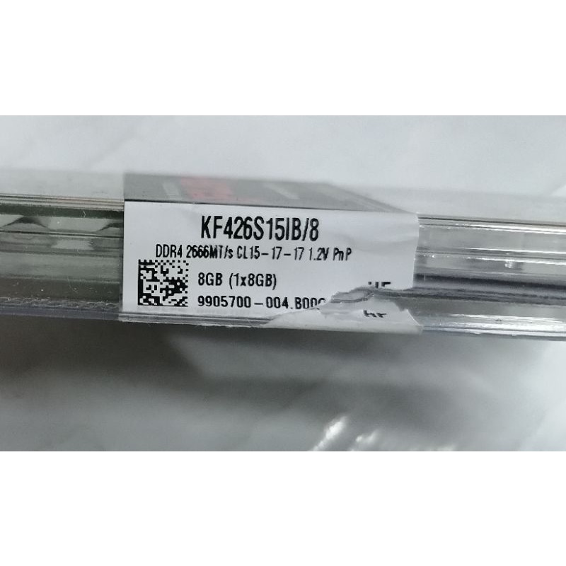 RAM DDR4(2666, NB) 8GB KINGSTON FURY IMPACT (KF426S15IB/8)
