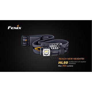 Fenix HL50 Headlamp 365 Lumens