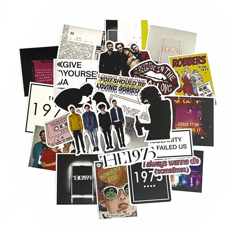 สติ๊กเกอร์ THE 1975 BAND