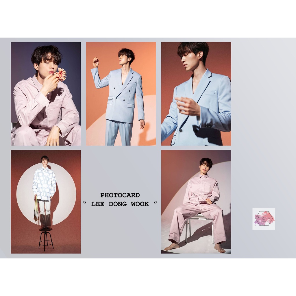 Lee DONG WOOK - KACTOR PHOTOCARD 5 ชิ้น