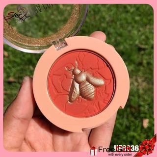 HF6036 Sivanna Gold Bee Blusher บลัชออนเนื้อฝุ่น เม็ดสีแน่น มีทั้งเนื้อแมท และเนื้อชิมเมอร์