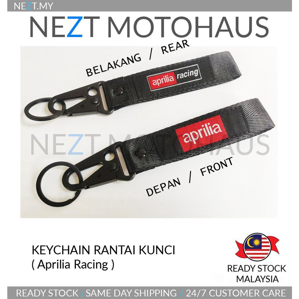 Aprilia Racing KeyChain Rantai Kunci Shiver RSV4 Tuono RS250