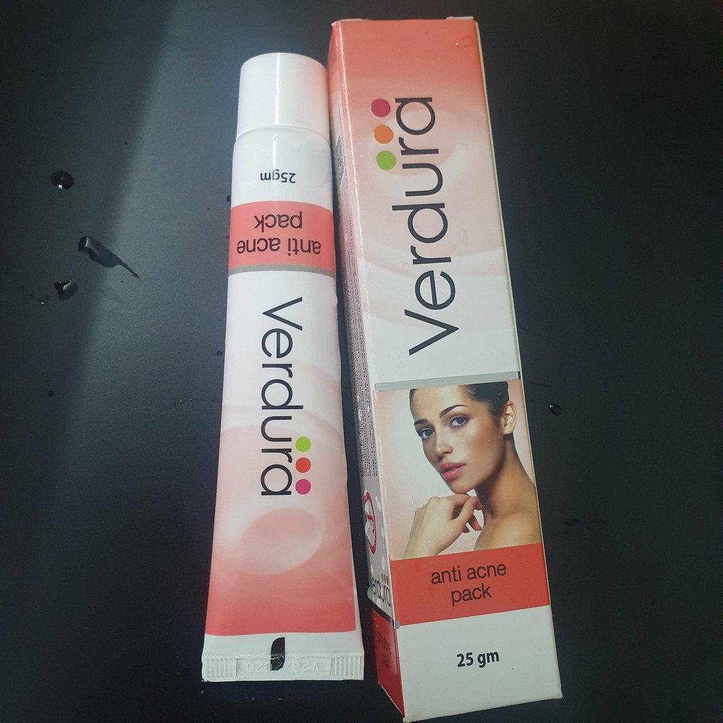 [สินค้าของแท้ 100% ส่งตรงจากเกาหลี] Verdura Anti Acne Pack 25g (ครีมสู้ปัญหาสิว)