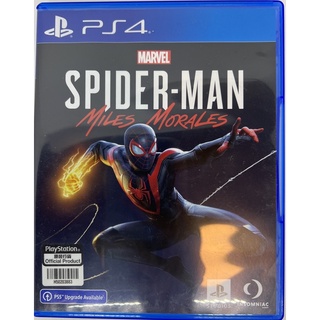 [Ps4][มือ2] เกม Spiderman mile morales