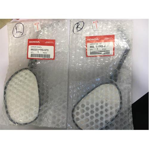*+HONDA (KRS) กระจกมองหลัง Wave125s '2546, Wave125i '2546 '2553, Wave Z '2546, Wave125R 1 คู่ (ซ้าย ขวา)