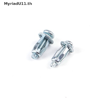 【MyriadU】น็อตสกรูโลหะ M5 M6 สําหรับติดผนังรถยนต์ 10 ชิ้น