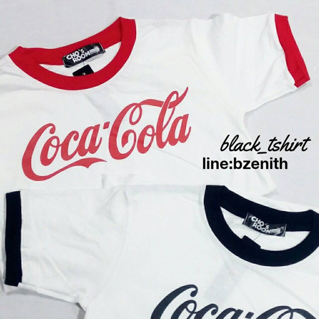 เสื้อยืด Coca cola ผ้า cotton (Shop120 ลด 120)