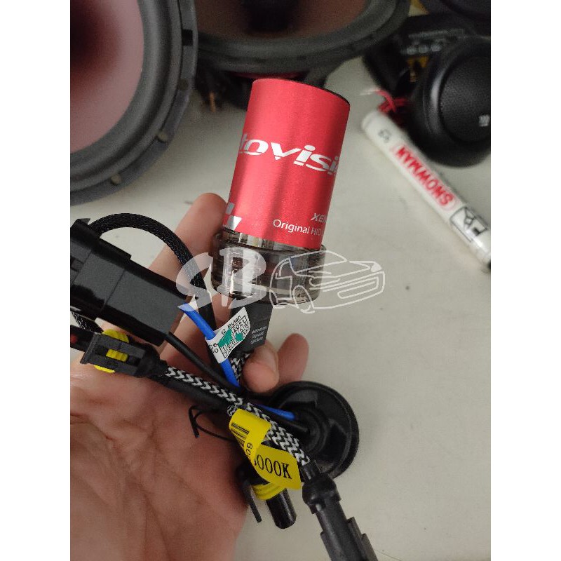 HID H1 Autovision Carbon รับประกัน 4300k Bulb HID H1