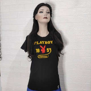 เสื้อยืด เกรดพรีเมี่ยม ลาย Playboy สวยจริงจัง