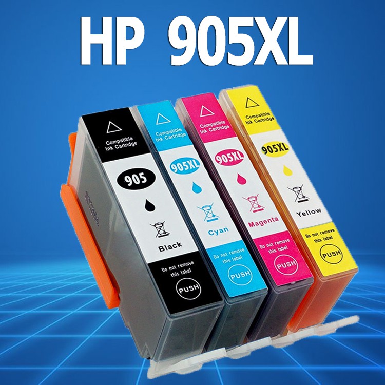 HP 905 ตลับหมึก HP 905XL หมึก HP905 HP905XL สีดำ HP 905 XL สำหรับ hp Officejet 6979 8730 8740 6960 6