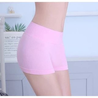 SH HOME3317 กางเกงชั้นในสตรี boxer สเตย์ ใส่สบาย ระบายอากาศ ผ้ายืดหยุ่น ฟรีไซส์ 26-38 นิ้ว ชนิดขาสั้น ชุดชั้นในผู้หญิง