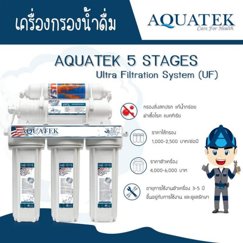 เครื่องกรองน้ำaquatex