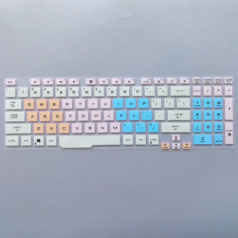 แผ่นครอบคีย์บอร์ด สําหรับ Asus Tuf Gaming A15 FA506 A17 FA706 FA506iu FA506iv Fa506ii Fa706ii FA706iu 15.6 นิ้ว #8