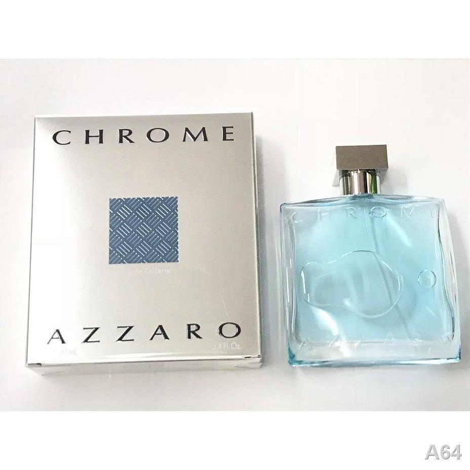 AZZARO Chrome Edt For Men 100ml (เช็คสตอคก่อนโอนค่ะ)