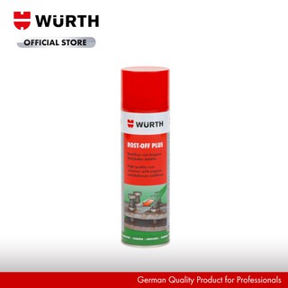 WURTH RUST REMOVER ROST-OFF PLUS - น้ำยากัดสนิมคลายเกลียวน๊อต ROST OFF PLUS 300 มล.