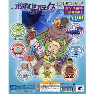 [ครบเซท/มีไข่/มีใบปิด] Gashapon พวงกุญแจ PoPoLoCrois งานลิขสิทธิ์แท้ Movic จากญี่ปุ่น