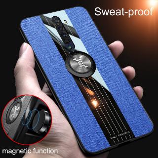 เคส OPPO Reno 2 2F 10X ZOOM OPPOA5 OPPOA9 2020 A5S A7 A3S K3 F11 F9 F7 A52020 Case Magnetic Ring Holder Cover