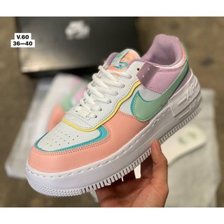 Nike Air Force One Shadow (size36-40)Pastel