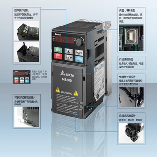 อินเวอร์เตอร์ vfd4a2ms43ansaa/0.4-22Kw สากลอินเวอร์เตอร์ใหม่ในบรรทัด380V