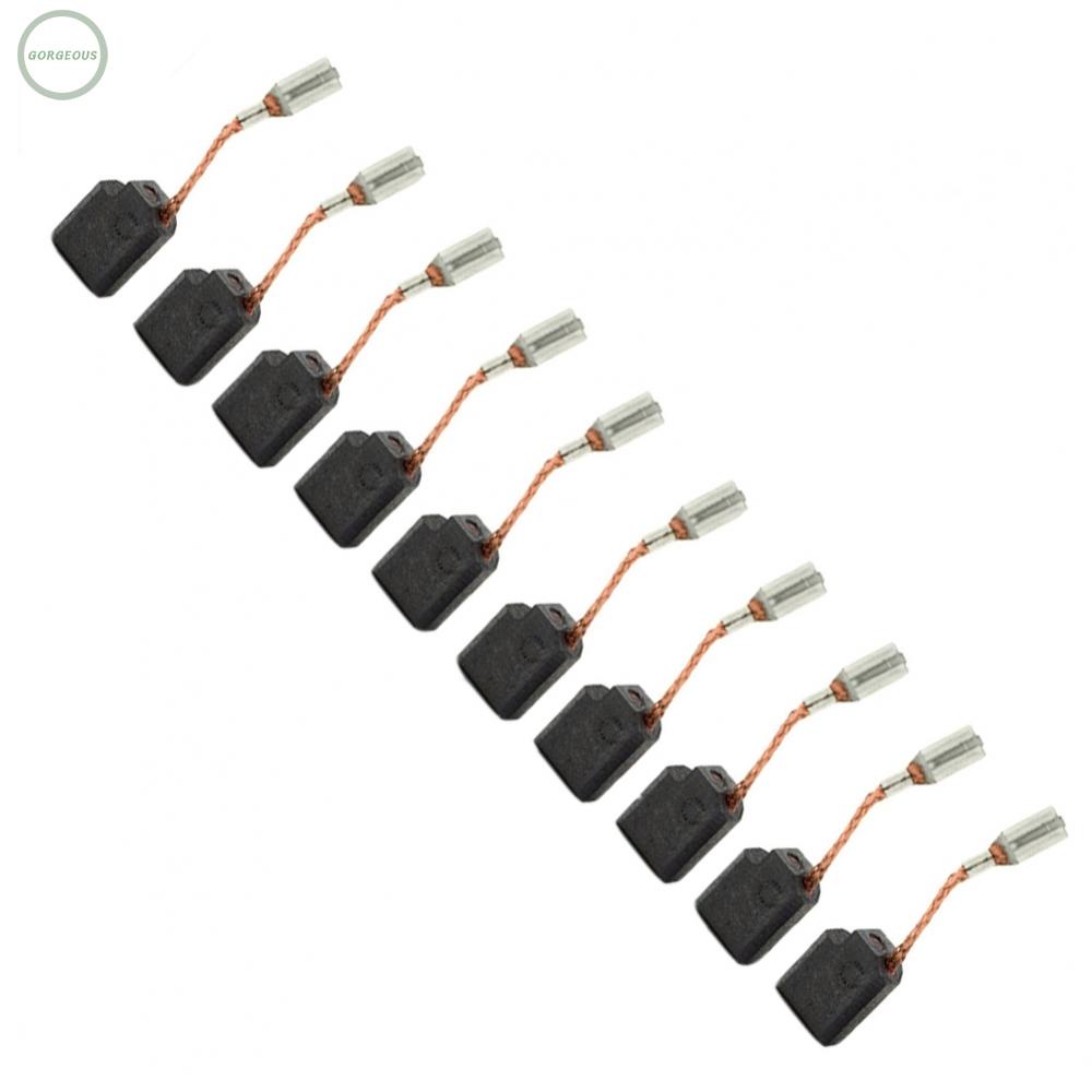Jeu De 2 Balais Charbon Pour Meuleuses D'angle – Compatible D28111, D28113, D28116, D28117, D28130, D28132, D28133 - 10