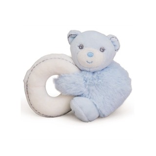 Kaloo ตุ๊กตาห่วงเขย่าหมี KALOO PERLE - MINI RATTLE BEAR สีฟ้า