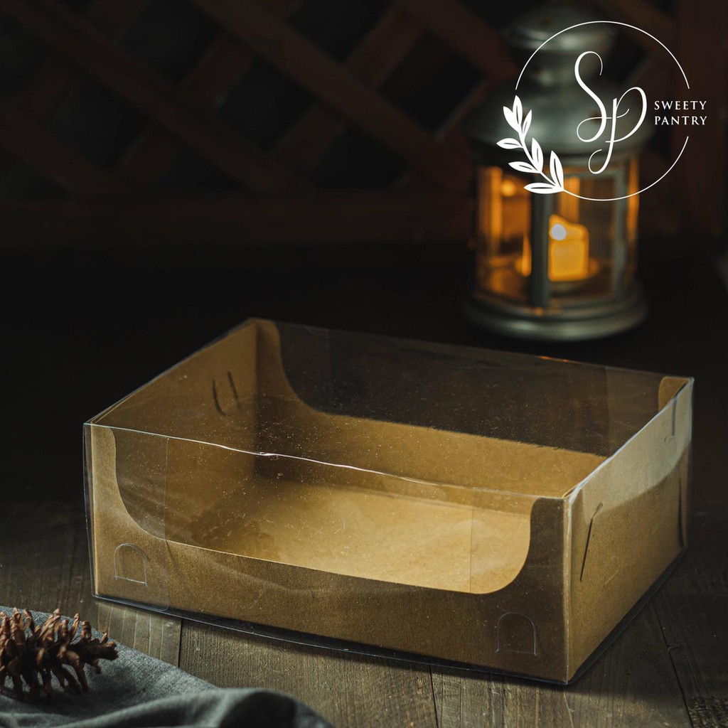 10 ชิ้น - WB241709 B - Cupcake Box/กล่องเค้ก Mika Cupcake รุ่นมี 6 ชิ้นไม่มี