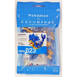 ของแท้จากญี่ปุ่น!!! Kawada NBPM_023 Nanoblock Pokemon Gyarados ตัวต่อนาโนบล็อคโปเกม่อนเกียราดอส