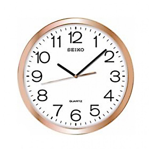 SEIKO นาฬิกาแขวน ขนาด14นิ้ว (Pink/Gold) รุ่น PAA020F,PAA020