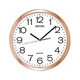 SEIKO นาฬิกาแขวน ขนาด14นิ้ว (Pink/Gold) รุ่น PAA020F,PAA020