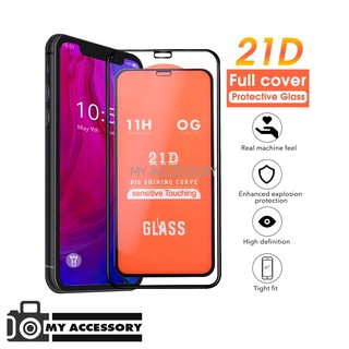 ฟิล์มเต็มจอ FILM 21D FOR Smartphones Screen Protector ฟิล์มกระจก