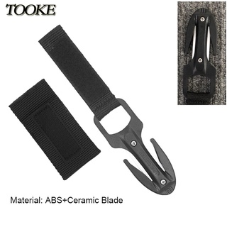 Diving Line Cutter Ceramic Blade Tooke