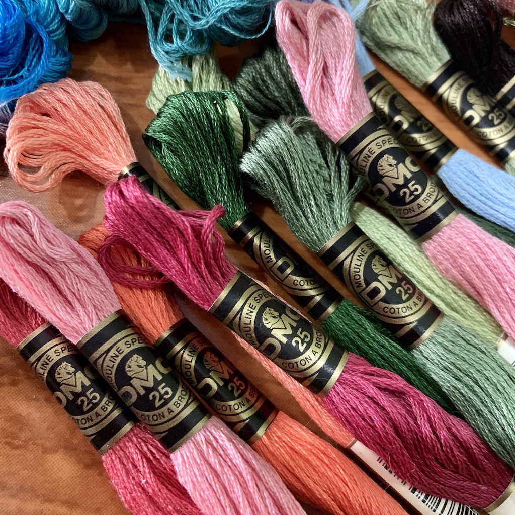 พร้อมส่ง DMC Cotton Embroidery Floss ไหมปัก DMC แท้ ไหมปักครอสติส เบอร์ 25 งานฝีมือ DIY MADE IN FRAN