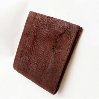 shark wallet  brown shagreen skin