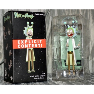 ฟิกเกอร์ Rick and Morty Peace Among Worlds Middle Finger ของเล่นสําหรับเด็ก