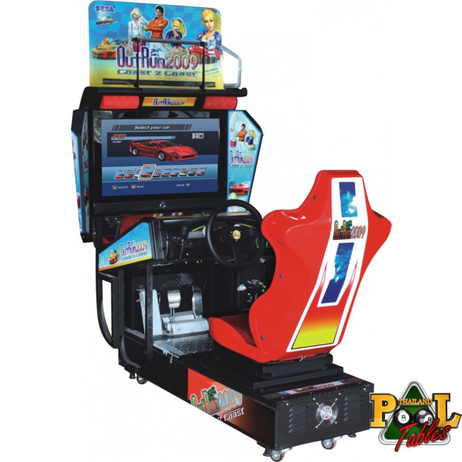 ตู้เกมอาเขตแข่งรถ Outrun Car Racing Arcade Machine