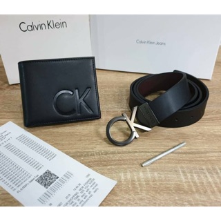 เข็มขัดCALVIN KLEIN สินค้าแท้💯% งานพรีเมี่ยมกิ๊ฟ Outlet  ถ่ายจากงานจริง🎉