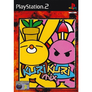 Kuri Kuri Mix (Europe) PS2 แผ่นเกมps2 แผ่นไรท์ เกมเพทู