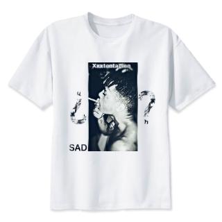 Xxxtentacion เสื้อยืดแขนสั้น คอกลม พิมพ์ลาย สร้างสรรค์ แฟชั่นฤดูร้อน สําหรับผู้ชาย