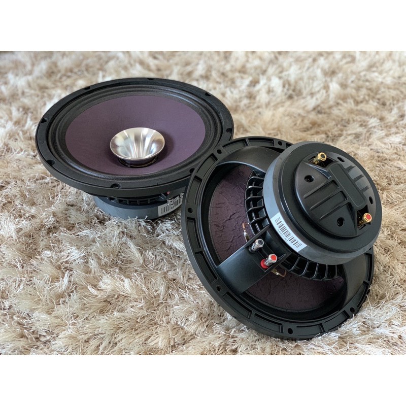 ดอกลำโพง 10 นิ้ว (จำนวน 2ดอก) 140x20 v.50 โครงหล่อ ปากแตร พร้อมตูดไดร์เสียงแหลม 2ดอก