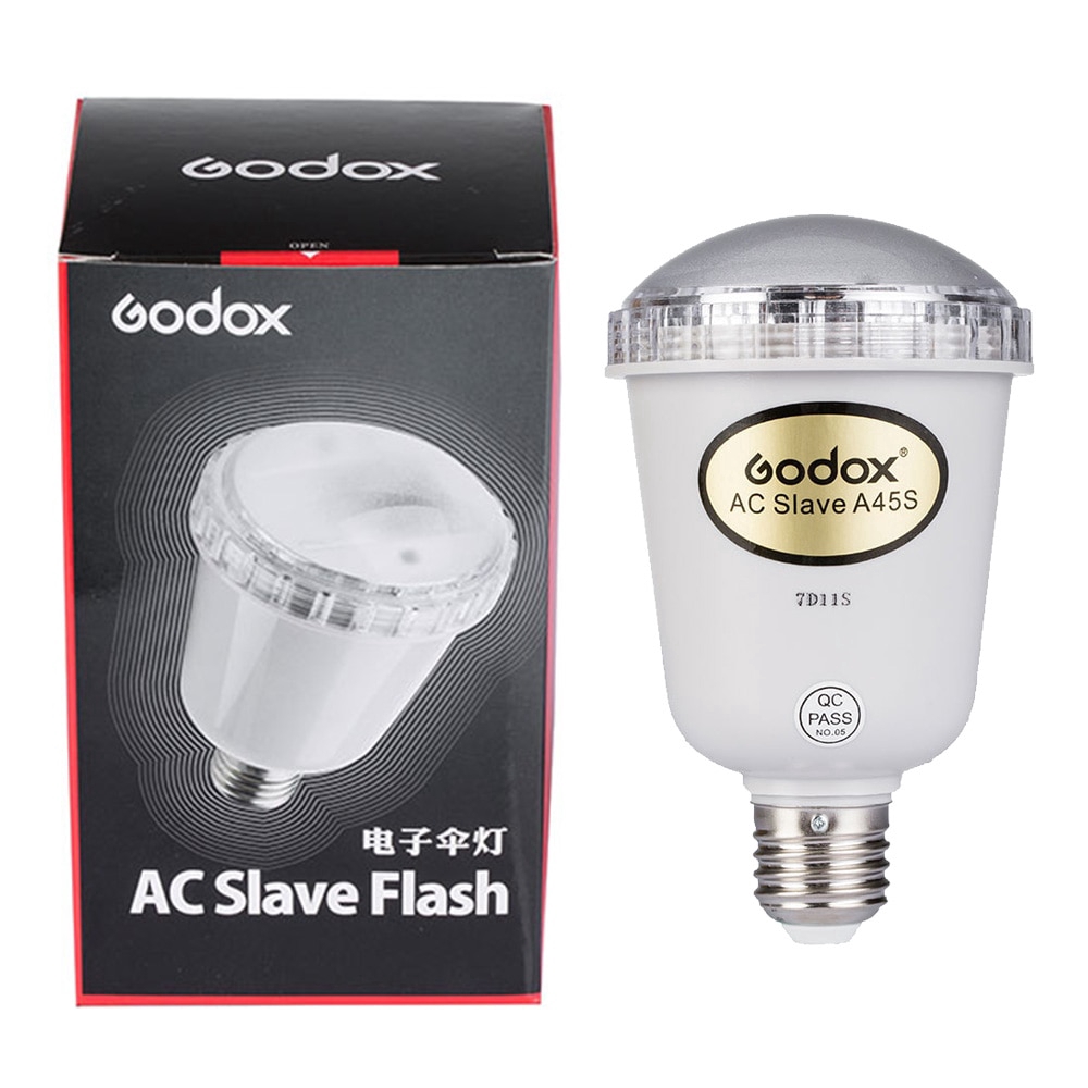 Godox A45s สตูดิโอถ่ายภาพ ไฟกระพริบอิเล็กทรอนิกส์ ไฟแฟลชสตูดิโอถ่ายภาพ หลอดไฟแฟลช AC