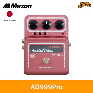 Maxon AD999 Pro Analog Delay PRO Effect เอฟเฟค กีต้าร์ อนาล็อค ดีเลย์ Made in Japan