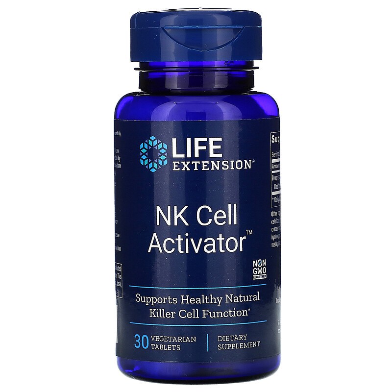 พร้อมส่ง!!! Life Extension, NK Cell Activator, 30 Vegetarian Tablets