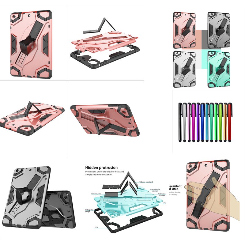 เคสมือถือกันกระแทกสำหรับ iPad Mini 5 Military Hybrid #8