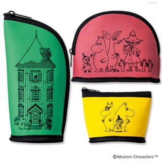 Moomin Characters Pouch กระเป๋า มูมิน กระเป๋าใส่เครื่องสำอางค์ กระเป๋าใส่เครื่องเขียน