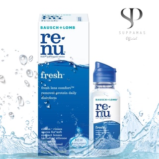(Exp.01/2024) Renu น้ำยาล้างคอนแทคเลนส์ ขนาด 60 ml