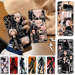 เคสโทรศัพท์ซิลิโคน TPU แบบนิ่ม ลายการ์ตูนอนิเมะ Tokyo Revengers กันกระแทก สําหรับ Xiaomi Redmi 9A Redmi 9T Redmi 9C Redmi 9 Redmi 6A