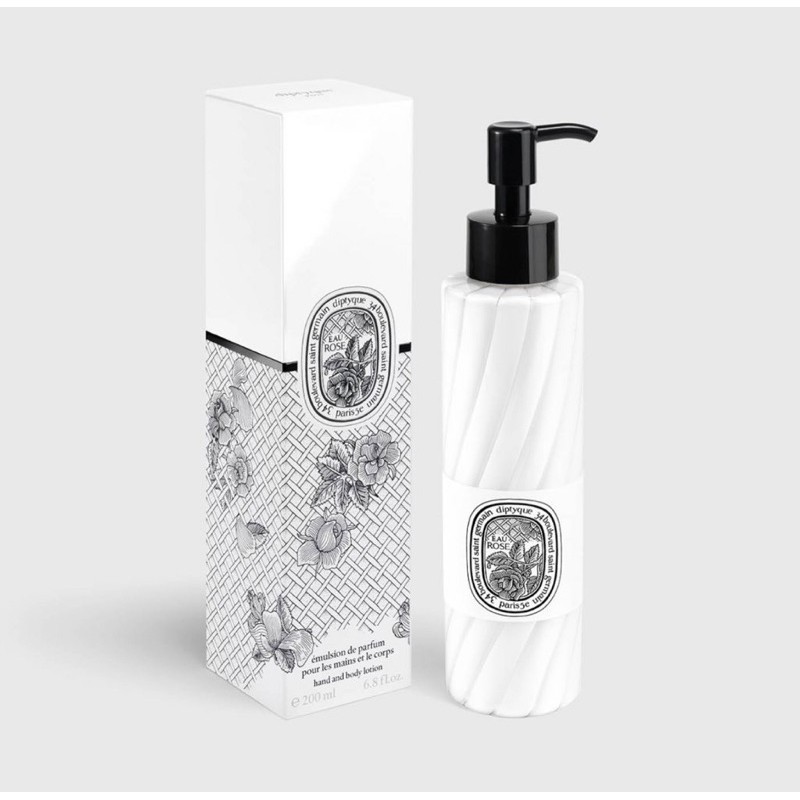 Diptyque hand & body lotion eau rose