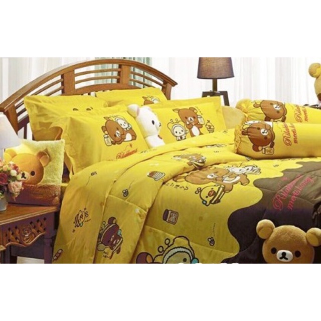 ผ้าปูที่นอน jessica ของแท้ลาย rilakkuma