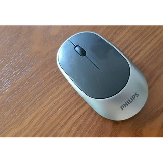 Philips เม้าส์ไร้สาย รุ่น M314 Silent (ไร้เสียงคลิก) Wireless Mouse