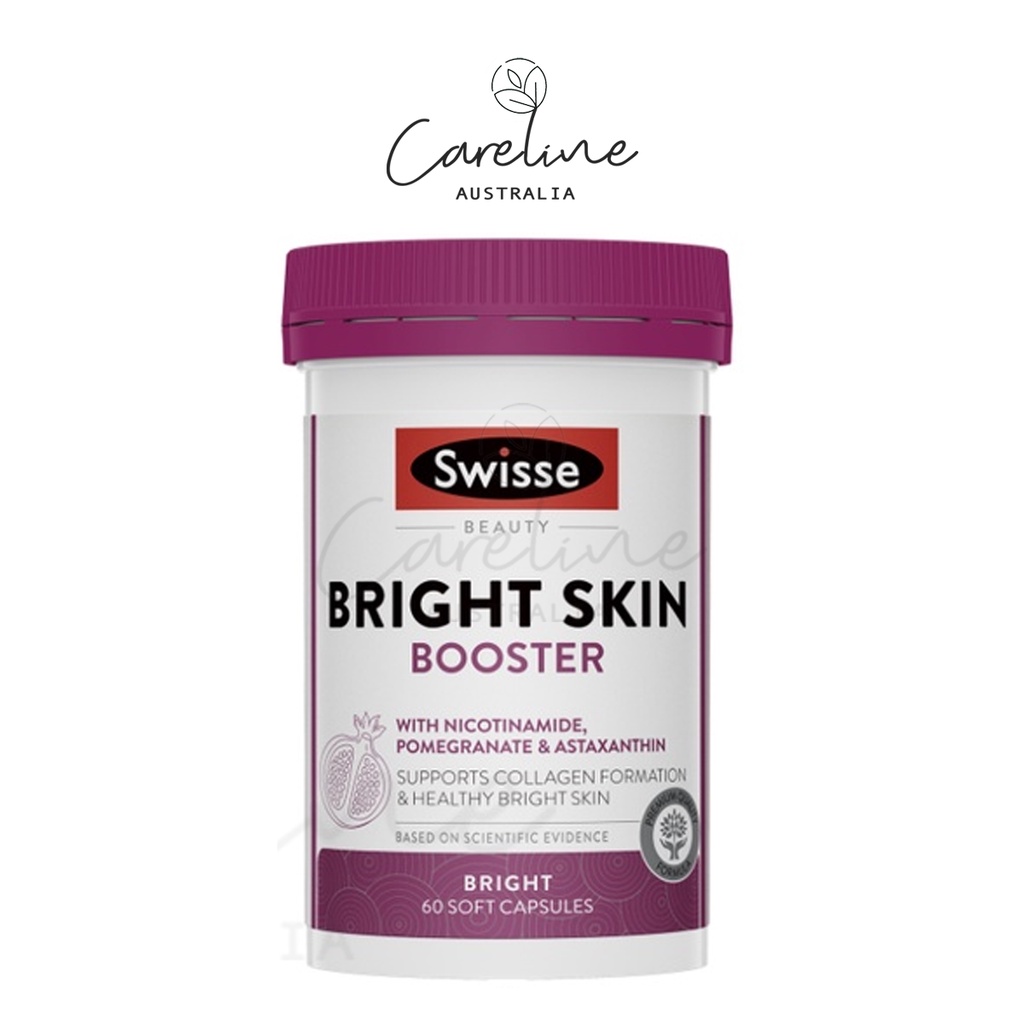 Swisse Beauty Bright Skin ขนาด 60 แคปซูล (soft gel capsules) นำเข้าออสเตรเลียแท้ 100%